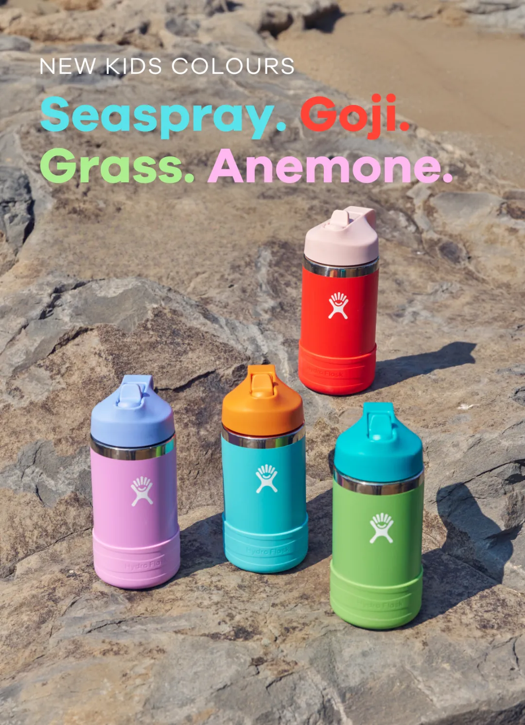 Hydroflask Kids Drink Bottle - Grass 12oz (354mL)