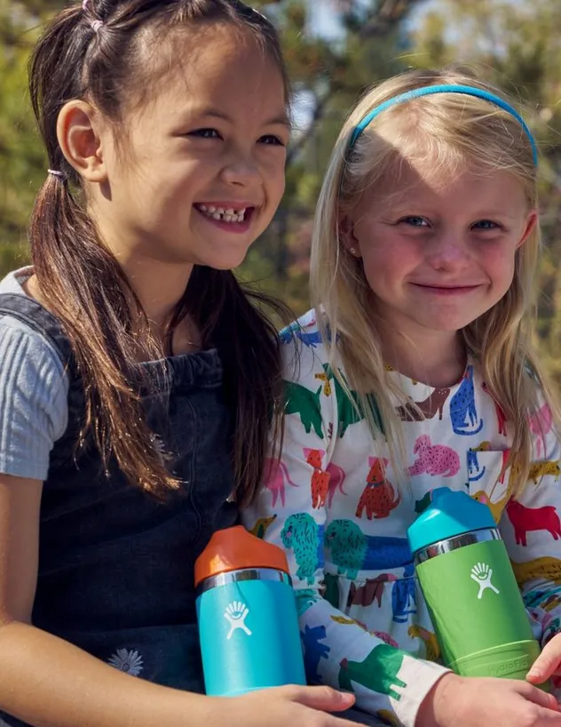 Hydroflask Kids Drink Bottle - Grass 12oz (354mL)