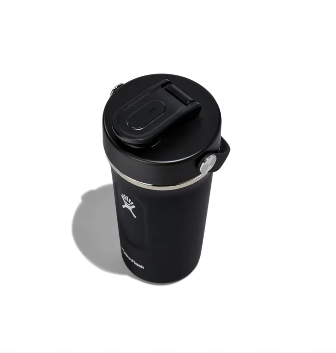 Hydroflask Shaker Bottle 24oz - Black 709mL Insulated