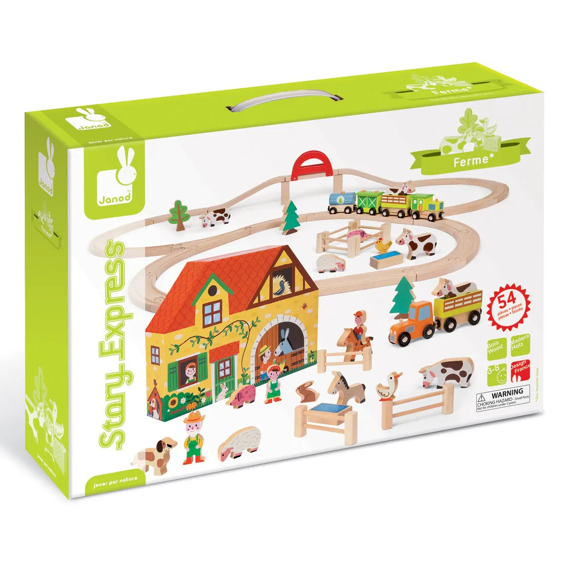 Janod Story Box Express Farm