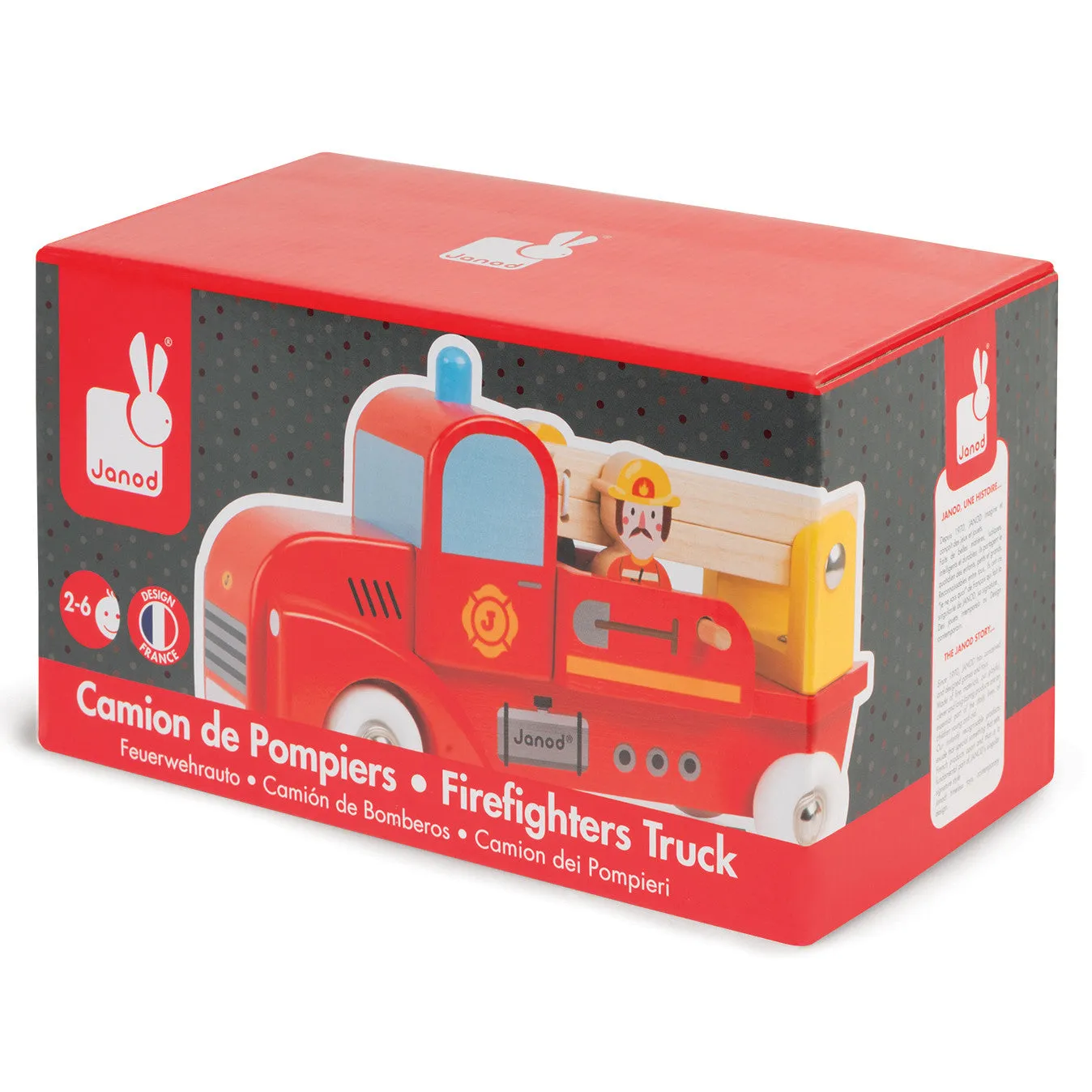 Janod Story Firefighters Truck
