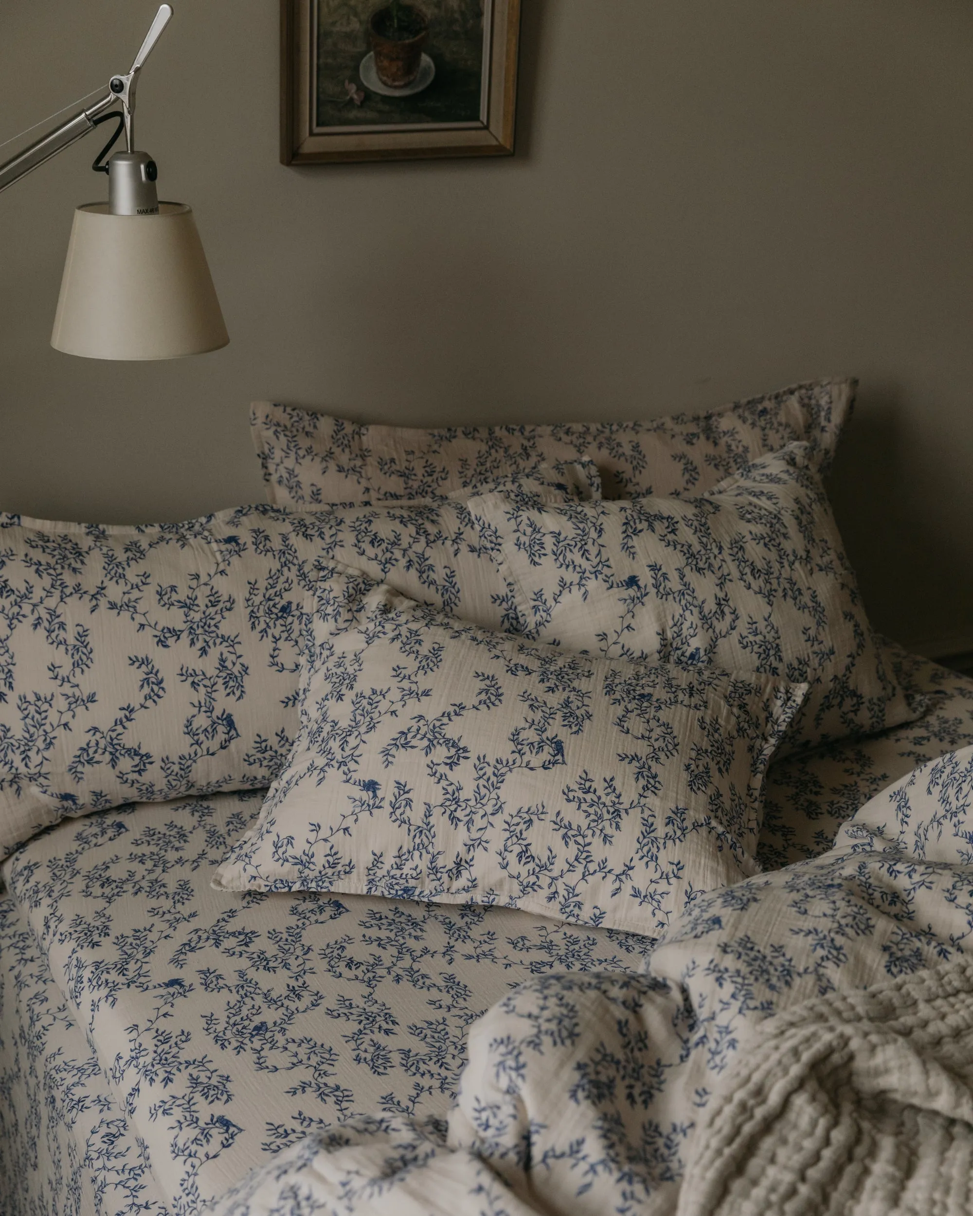 Jardim Muslin Pillowcase