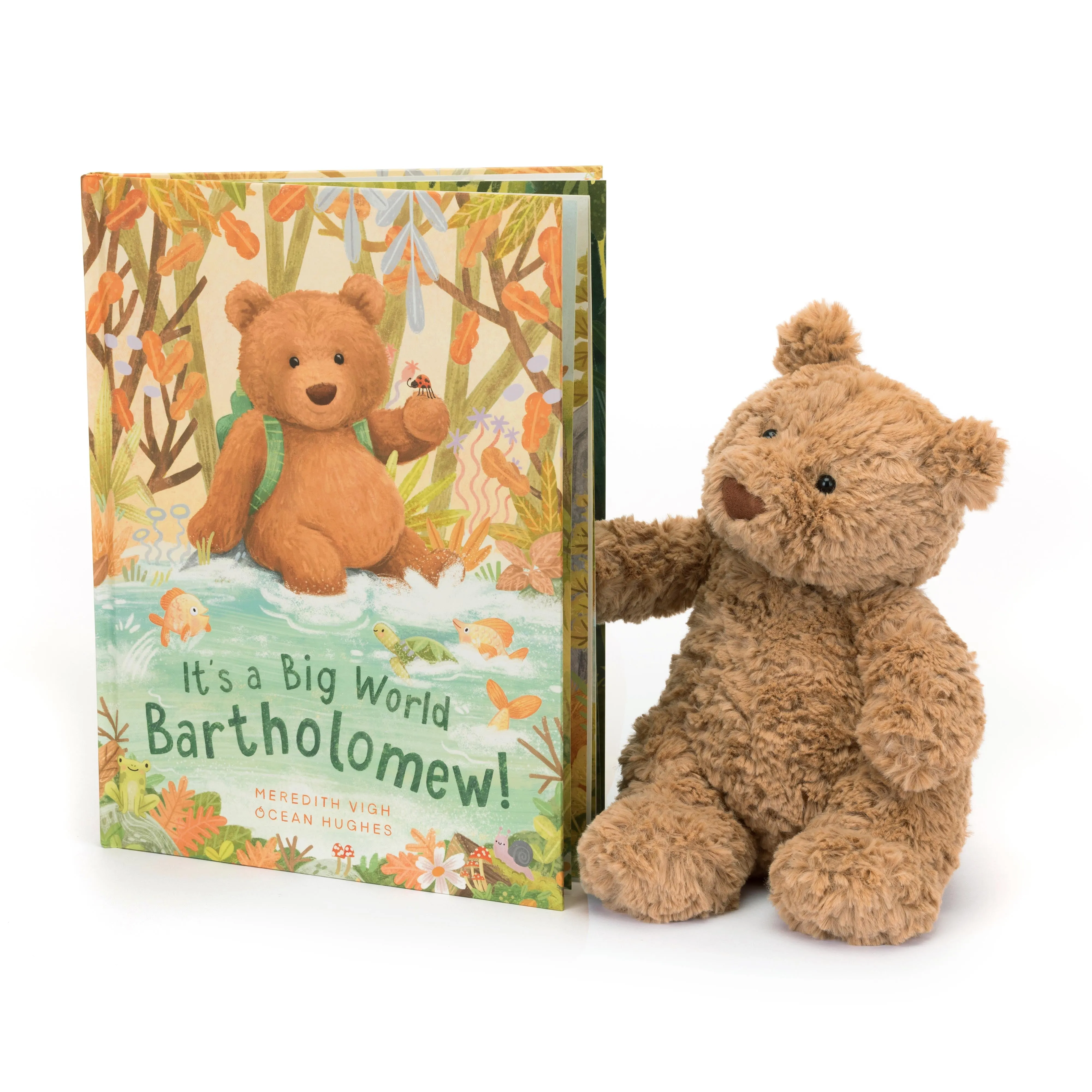 Jellycat Book It's a Big World Bartholomew