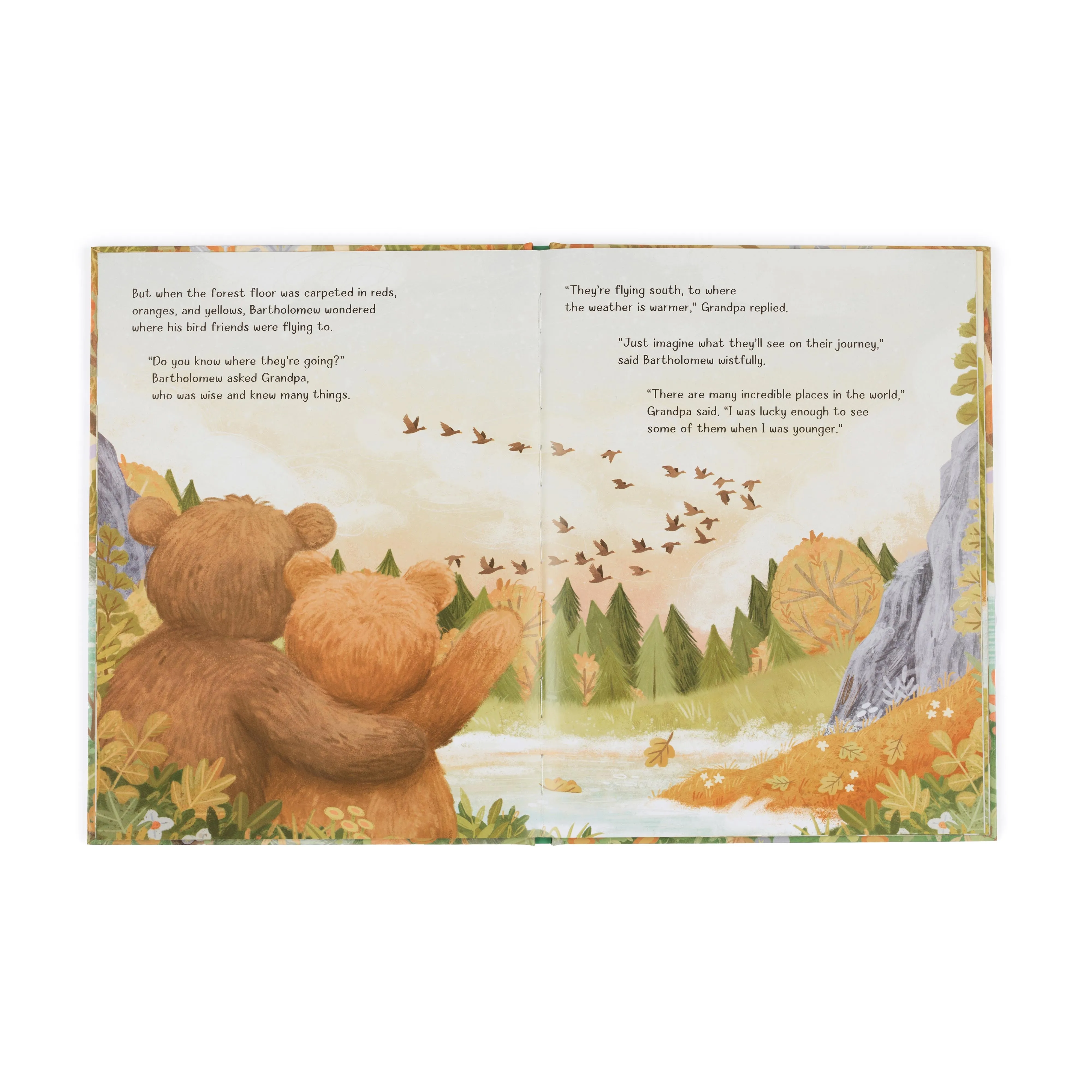 Jellycat Book It's a Big World Bartholomew