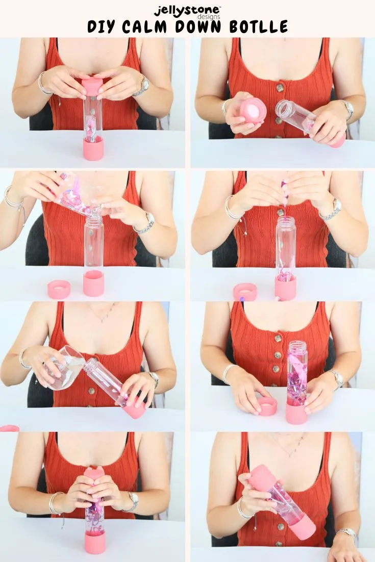 Jellystone DIY Calm Down Bottle | Pink