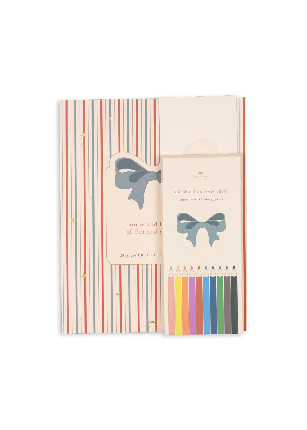 Konges Sløjd Activity Book with Colouring Pencils
