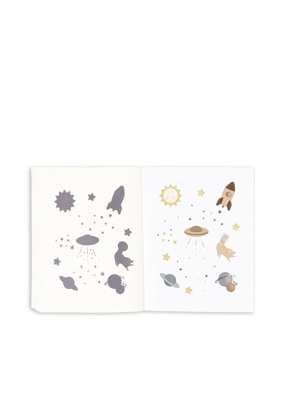 Konges Sløjd Activity Book with Colouring Pencils
