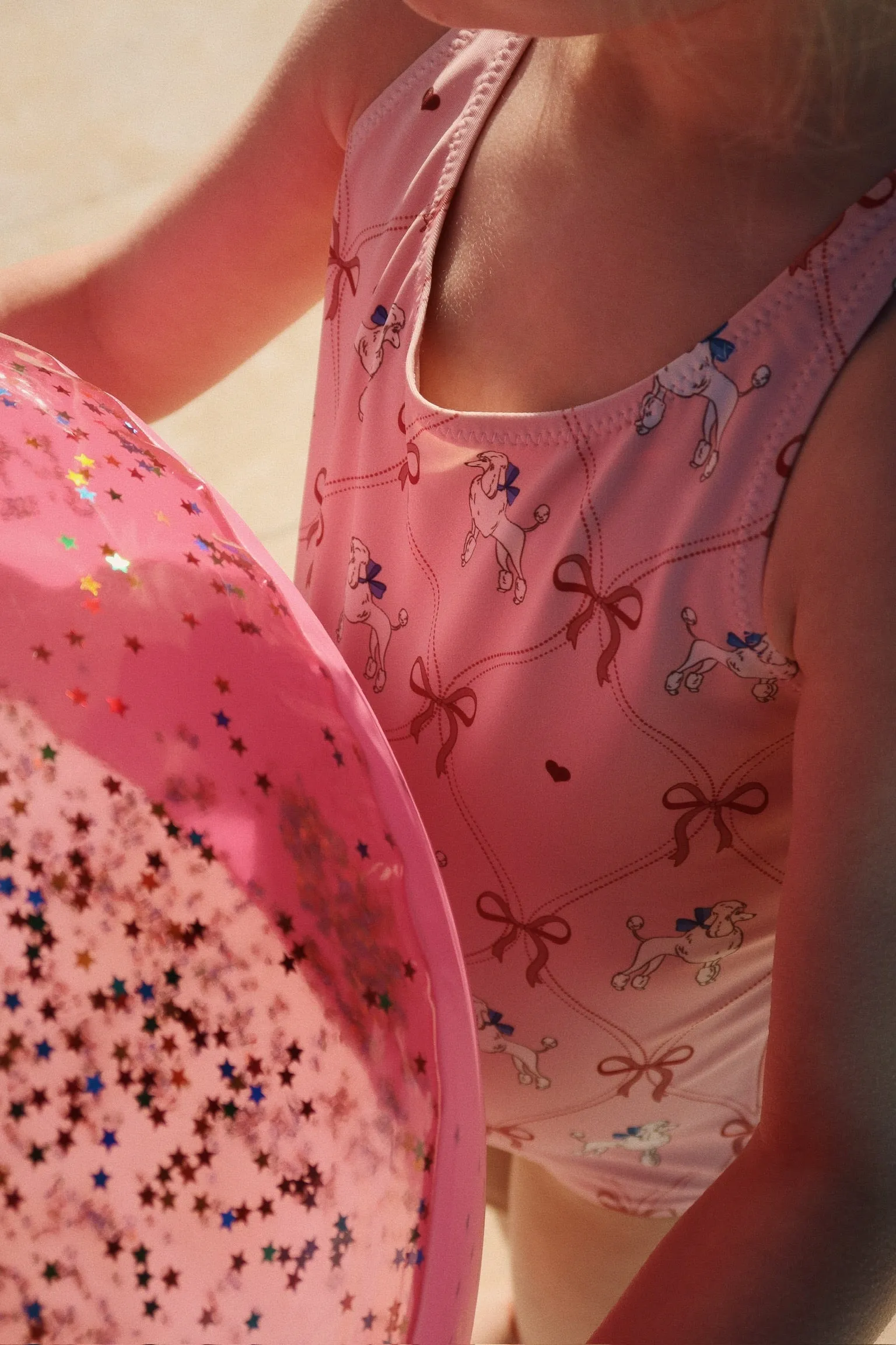 Konges Sløjd Beach Ball | Pink Glitter