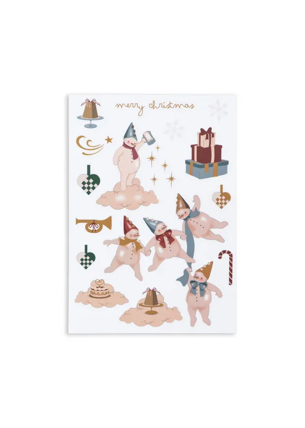 Konges Sløjd Christmas Window Decoration Set | Let it Snow