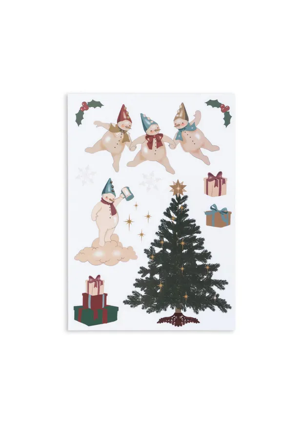 Konges Sløjd Christmas Window Decoration Set | Let it Snow