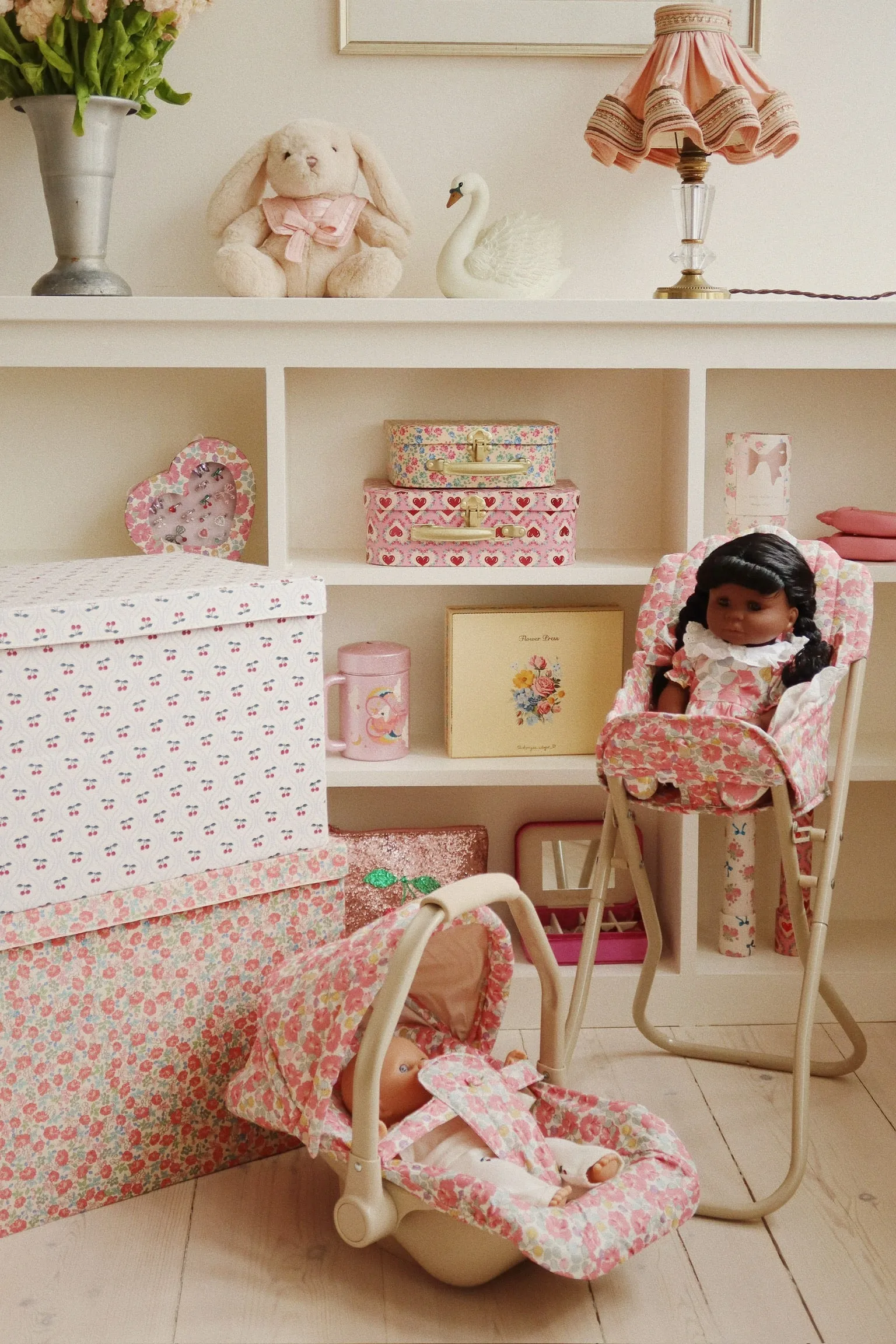 Konges Sløjd Doll Car Seat | Rose Anglaise