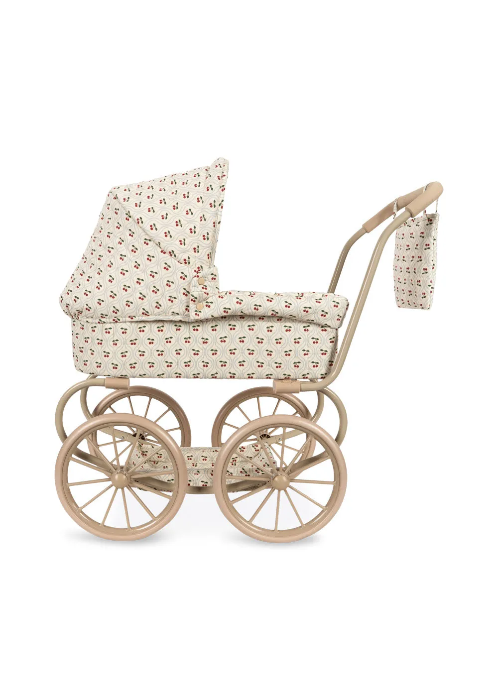 Konges Sløjd Doll Pram MINNIE | Cherry Motif
