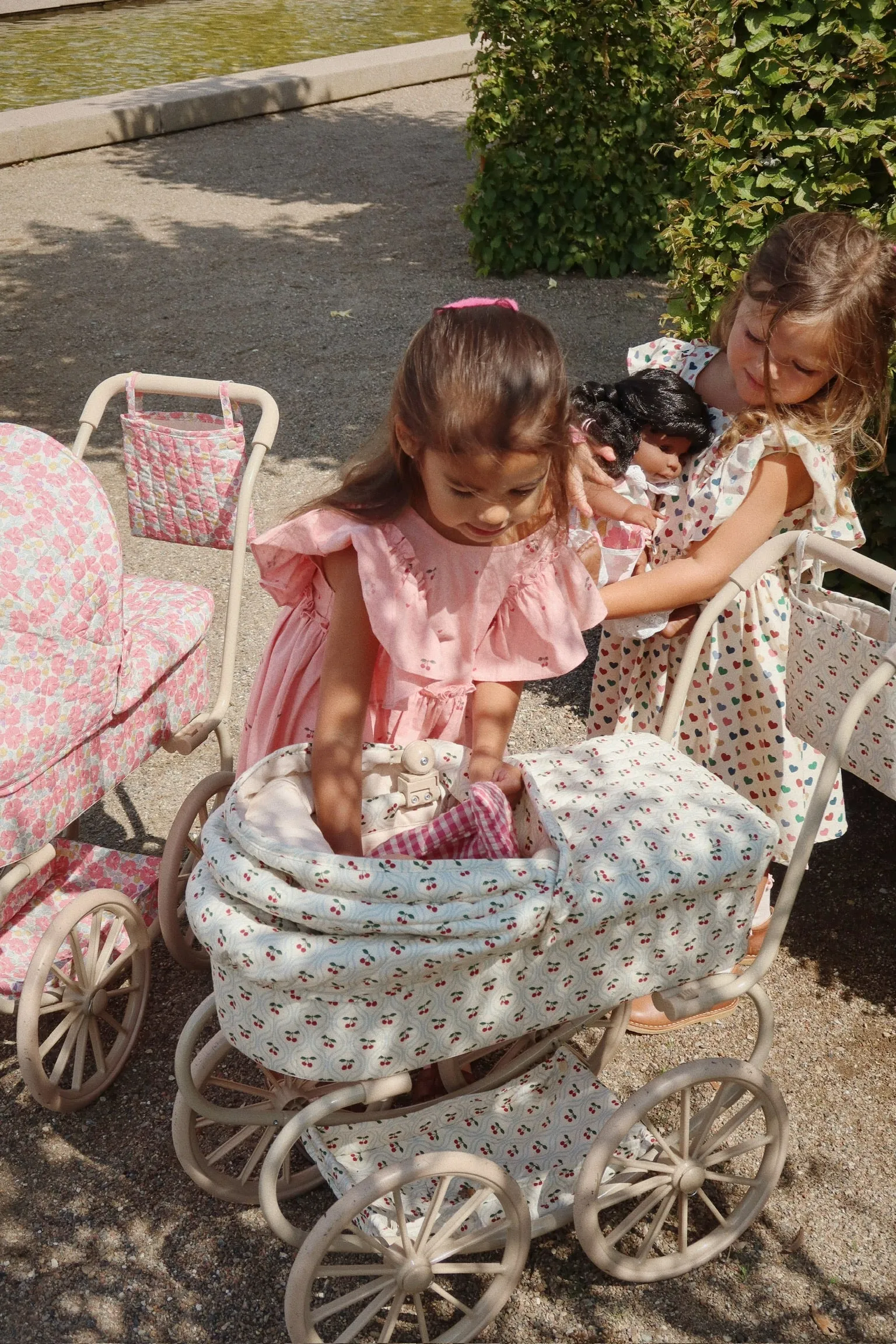 Konges Sløjd Doll Pram MINNIE | Rose Anglaise