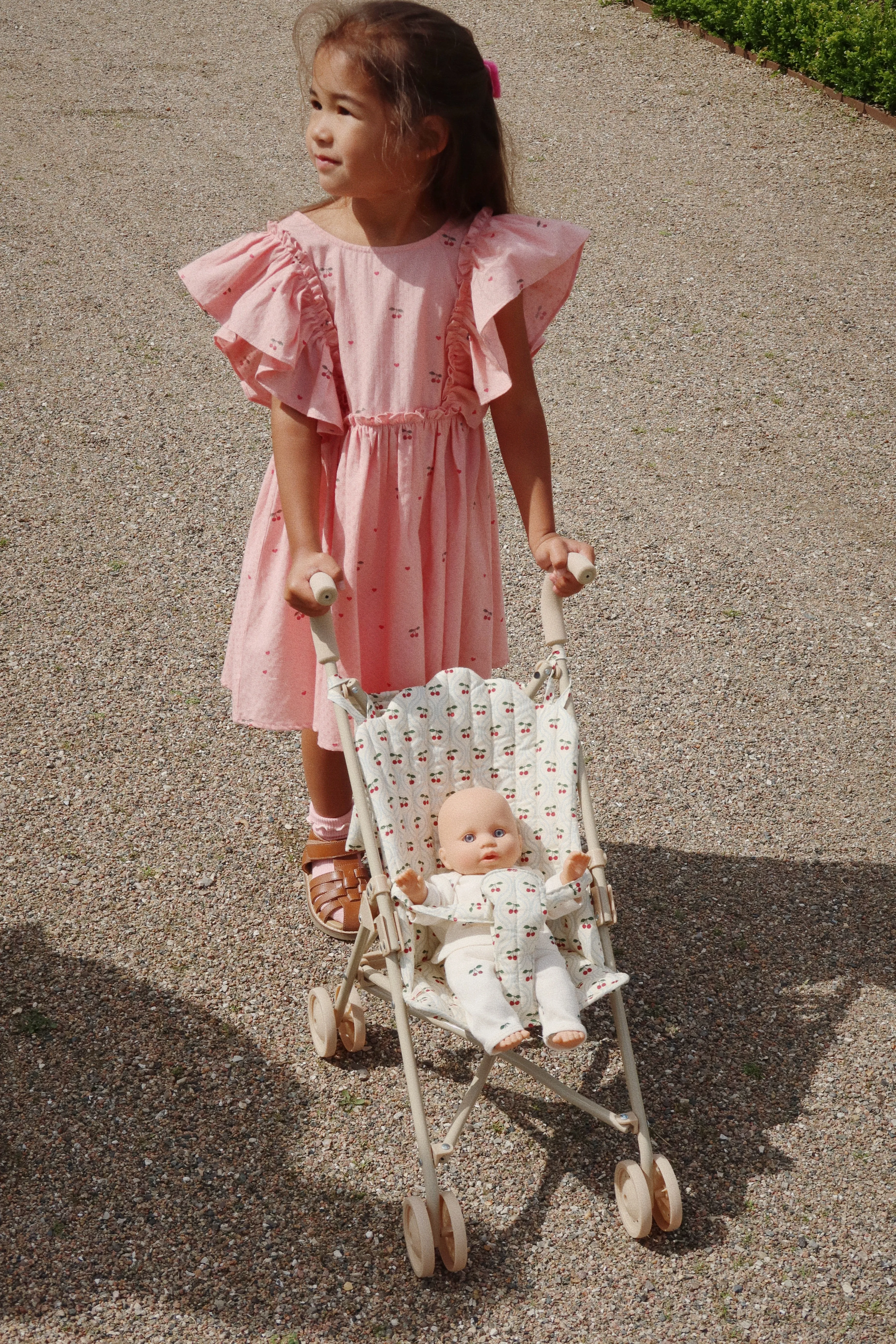 Konges Sløjd Doll Stroller | Cherry Motif