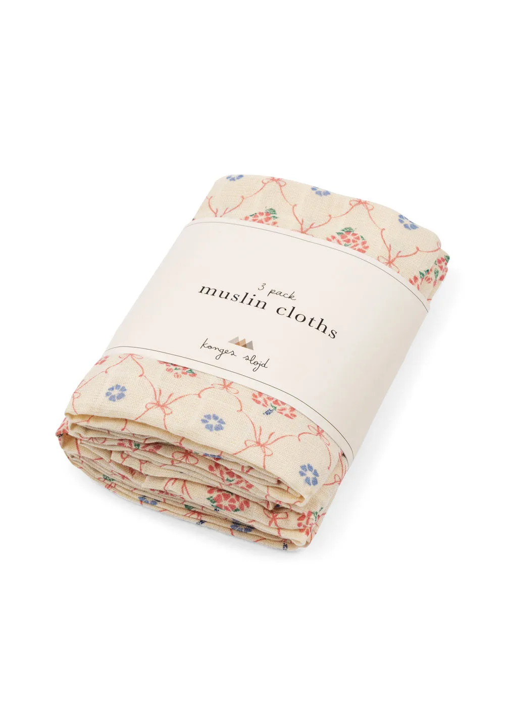 Konges Sløjd Muslin Cloth 3 Pack | Fleur Decor