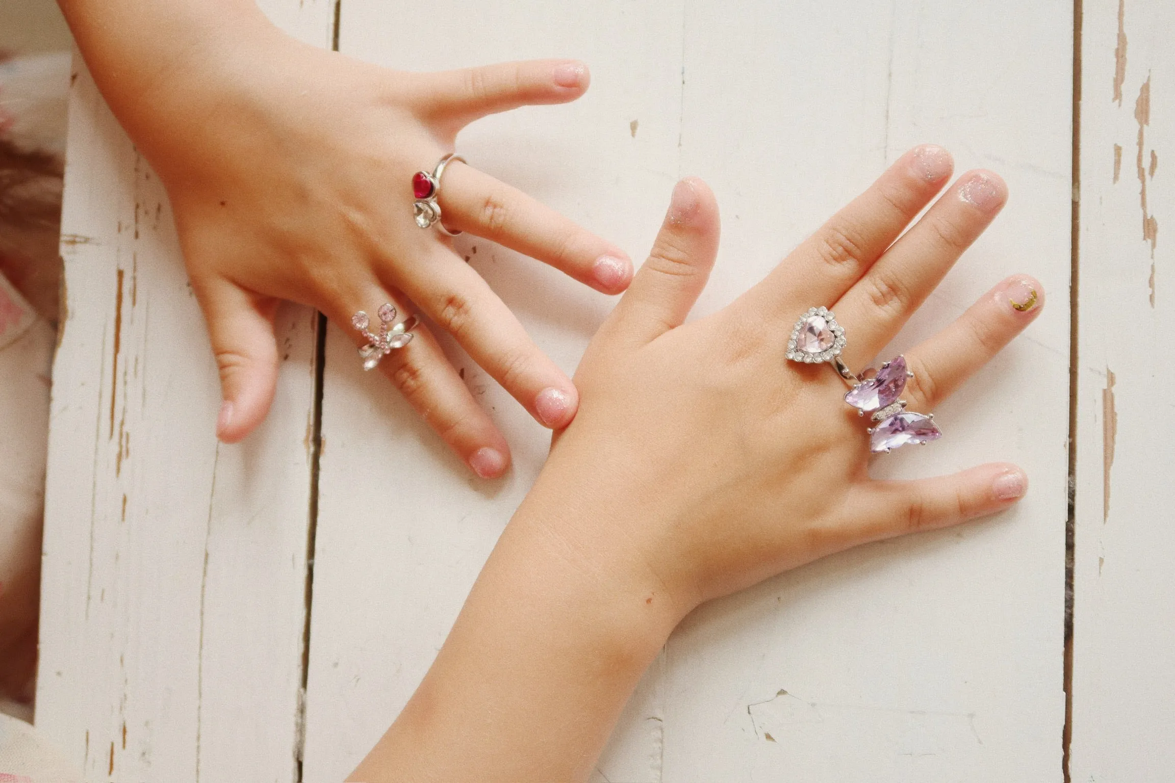 Konges Sløjd Ring Set | Heart Box