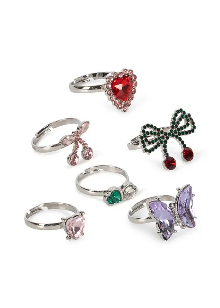 Konges Sløjd Ring Set | Heart Box