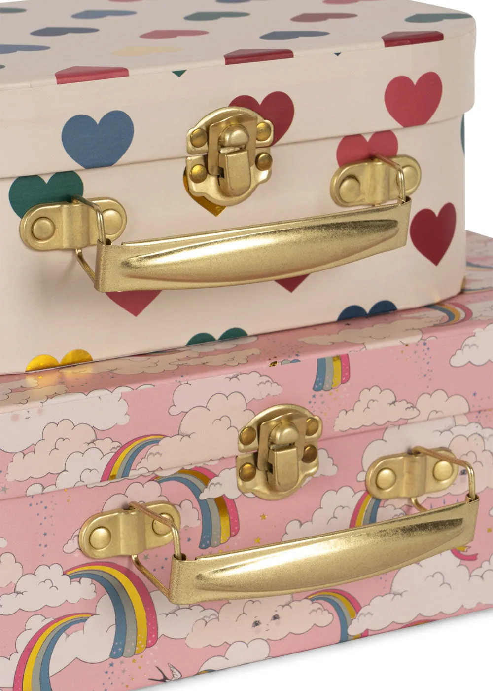 Konges Sløjd Suitcase Set | Rainbow