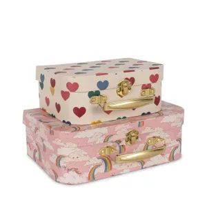 Konges Sløjd Suitcase Set | Rainbow