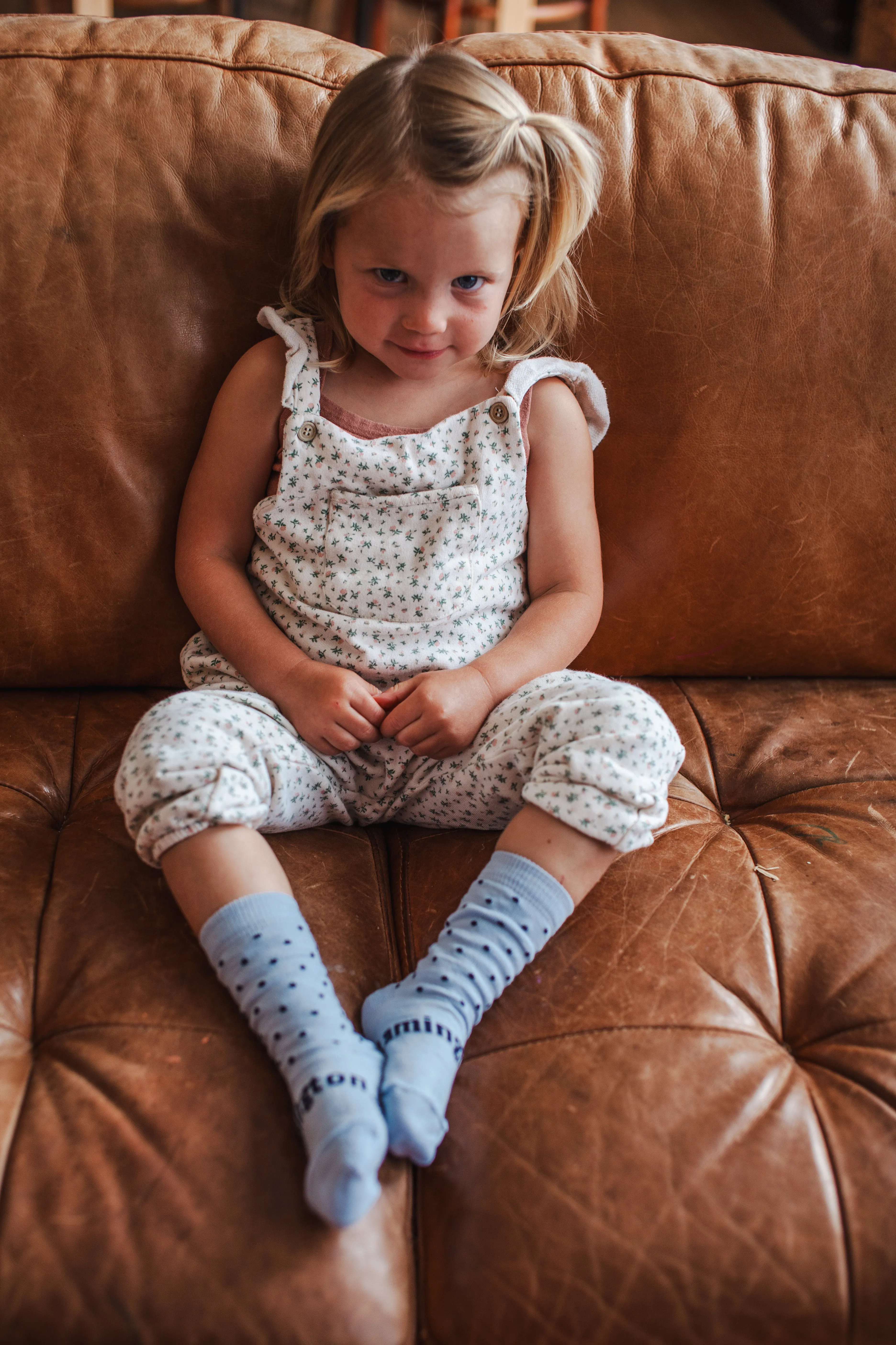 Lamington CREW Merino Socks | Cornflower