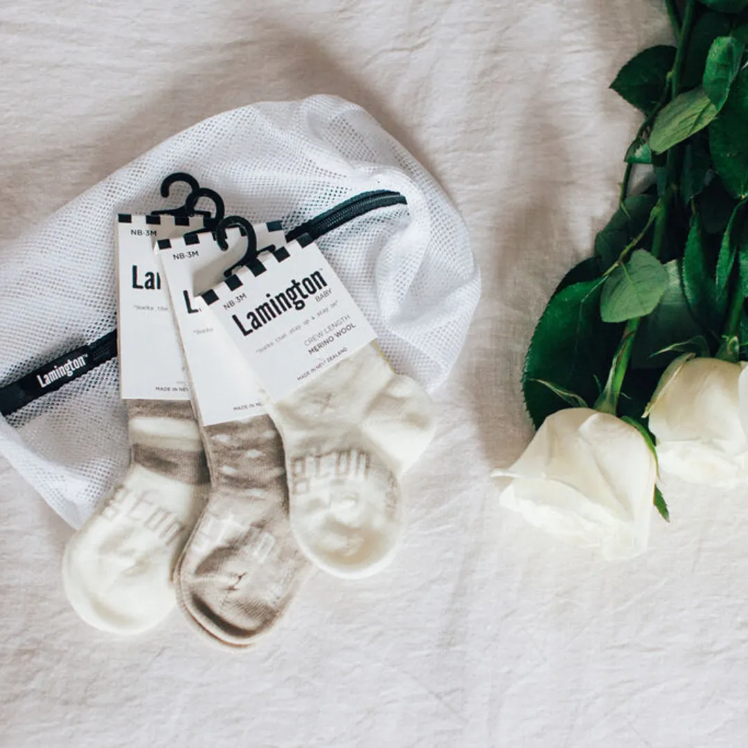 Lamington Truffle Merino Socks