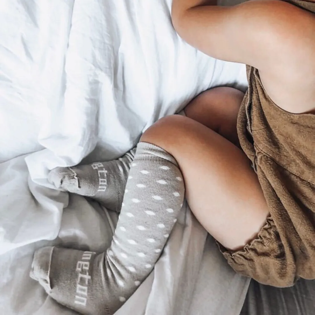 Lamington Truffle Merino Socks