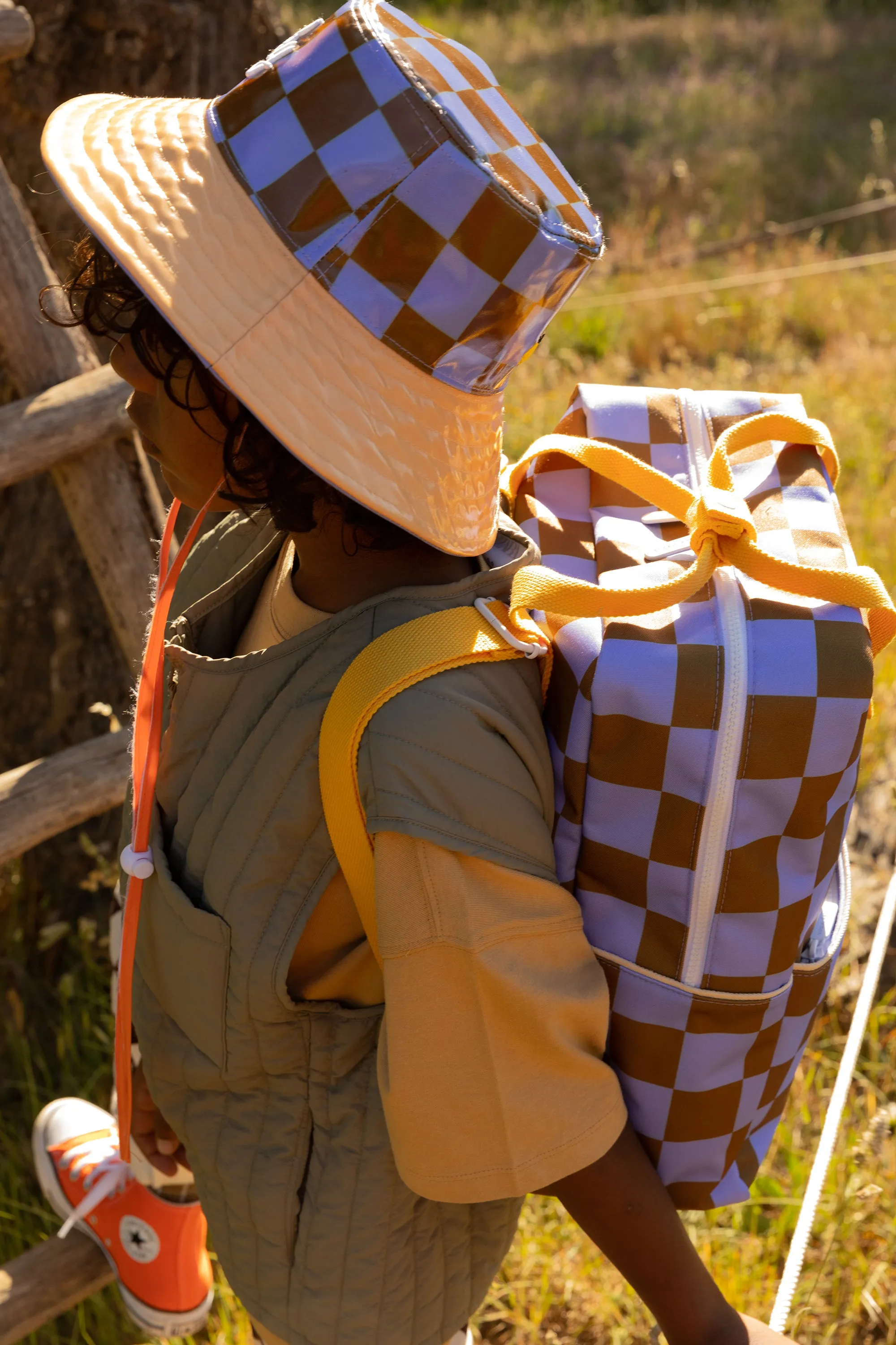 Large Backpack Farmhouse | Checkerboard