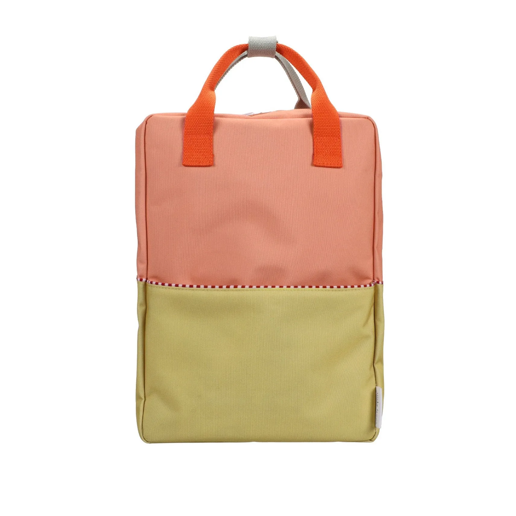 Large Backpack Wonders | Coral Pink   Reed Green
