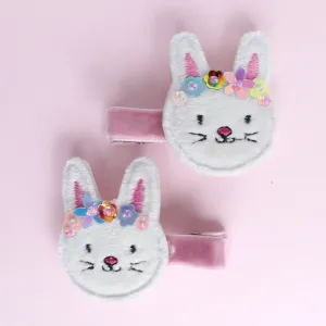 Lauren Hinkley Hair Clips | Tea Party Bunny