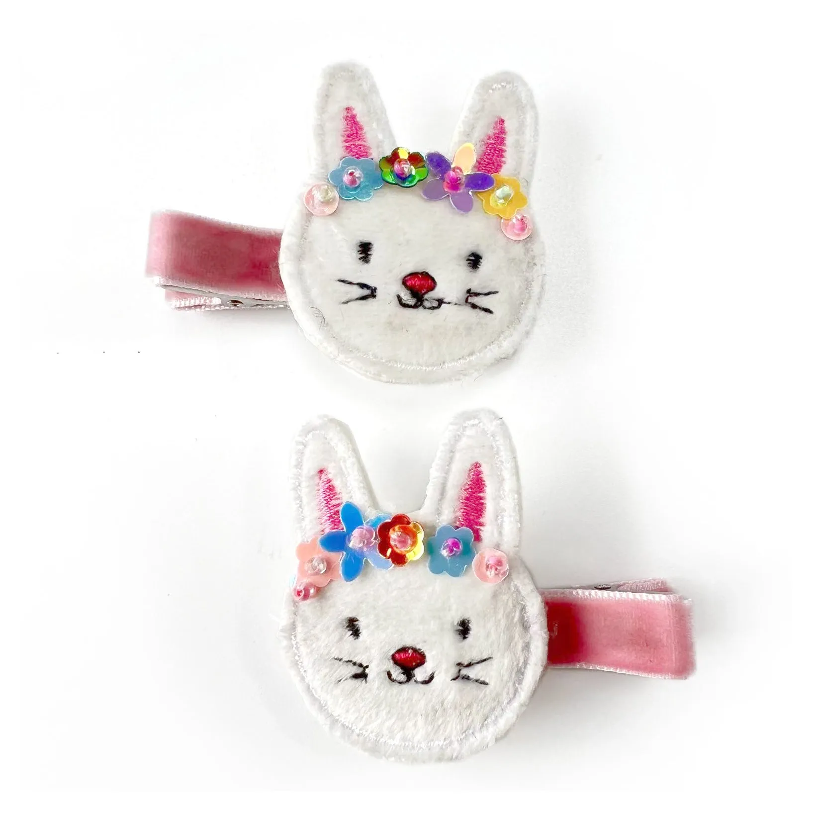 Lauren Hinkley Hair Clips | Tea Party Bunny
