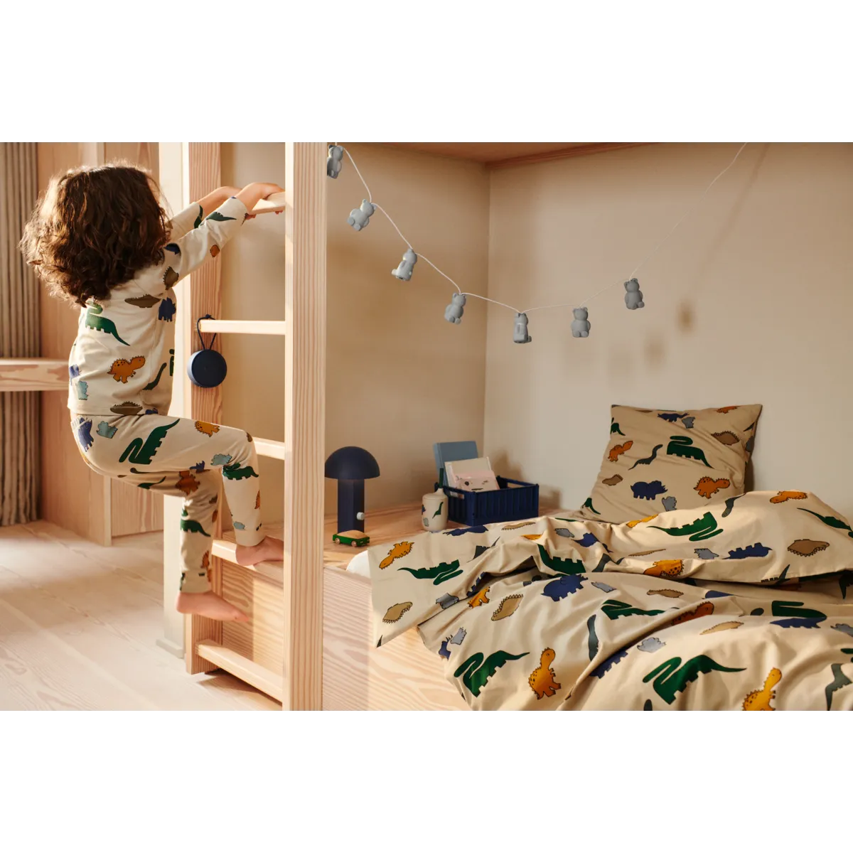 Liewood Bedding - Dinosaurs Mist
