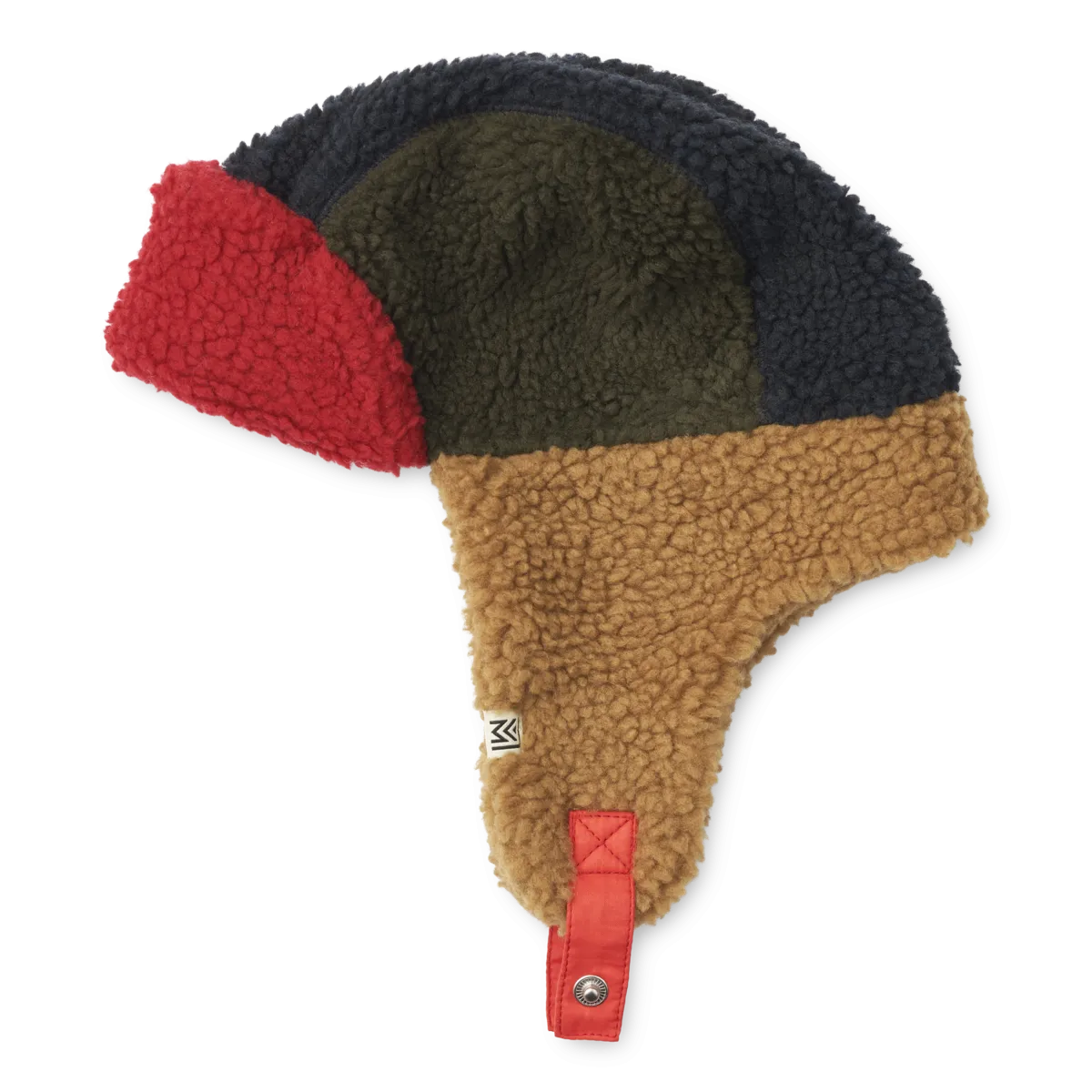 Liewood Bravo Pile Hat | Army Brown Multi 3-6Y