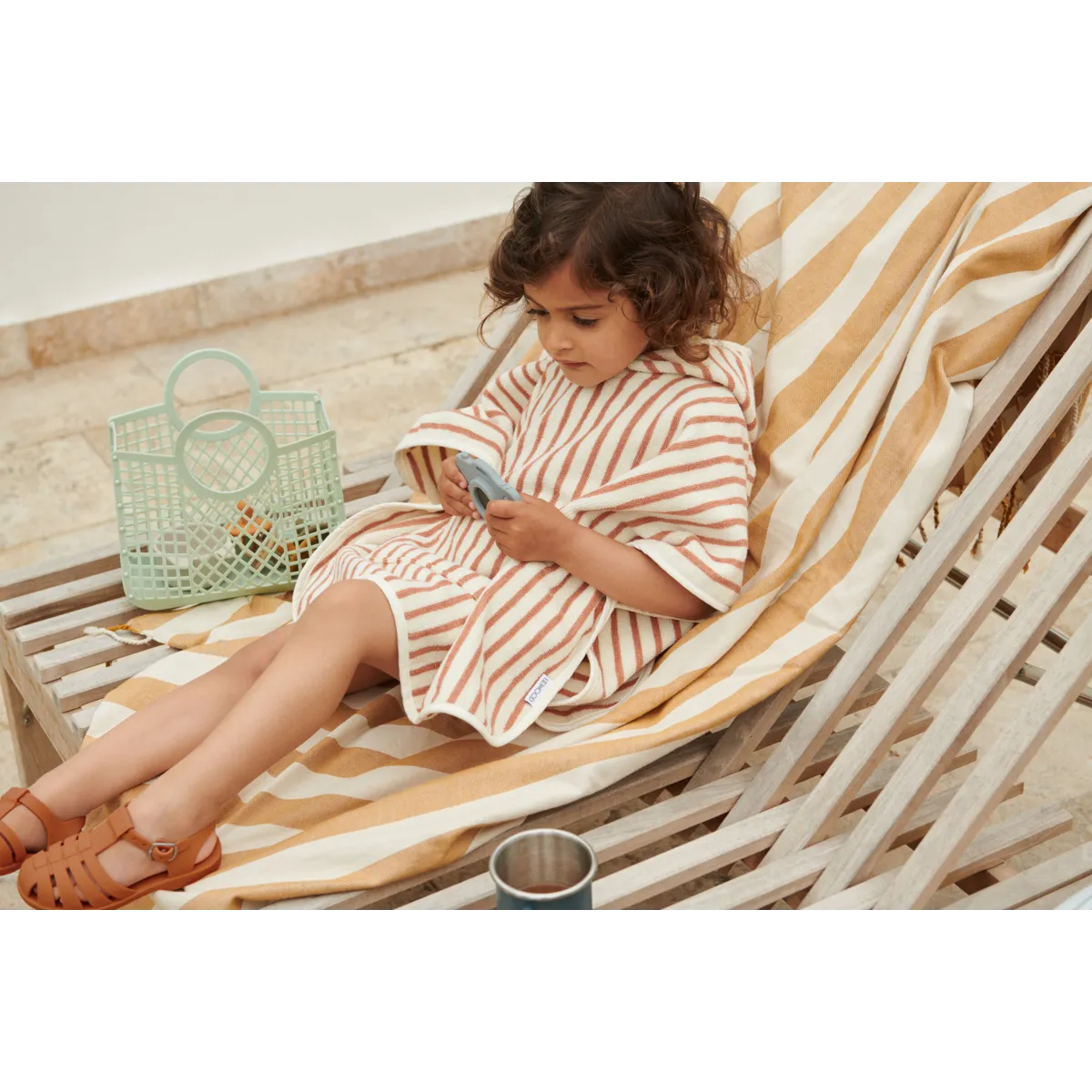 Liewood Samantha Basket | Dusty Mint Small