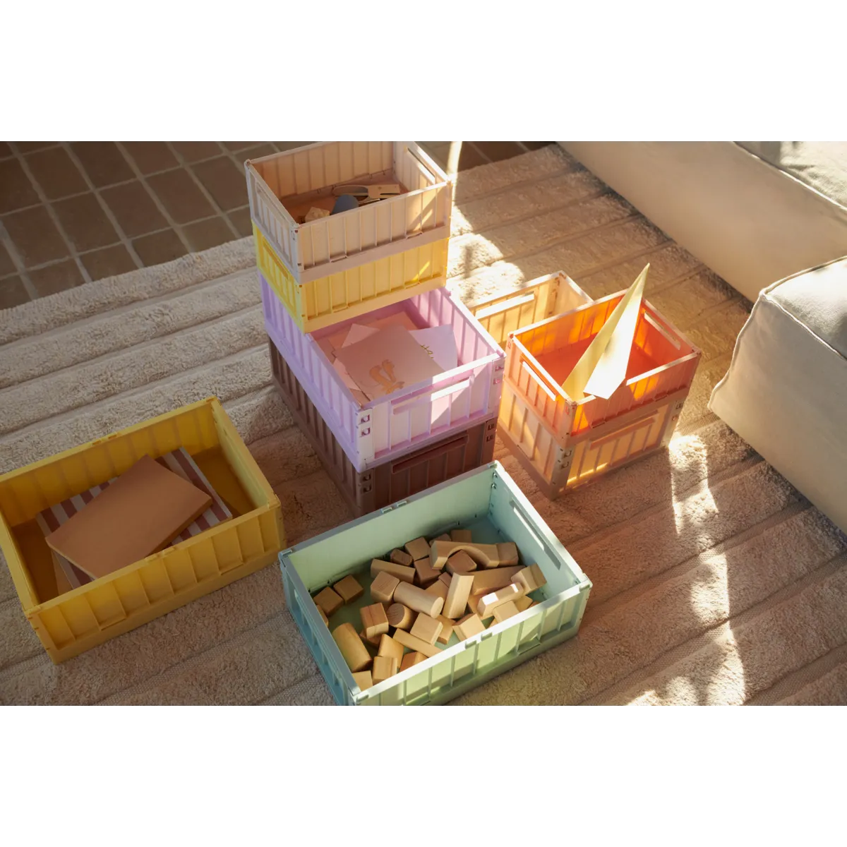 Liewood Weston Storage Box SINGLE | SKY
