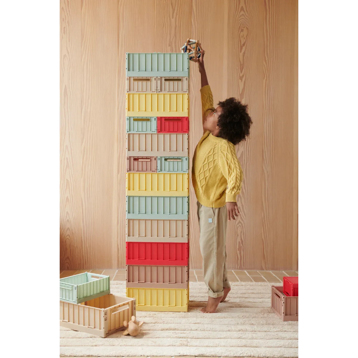 Liewood Weston Storage Box SINGLE | WATERMELON
