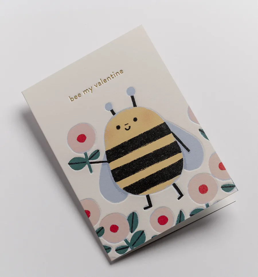 Little Bee Valentine’s Day Card