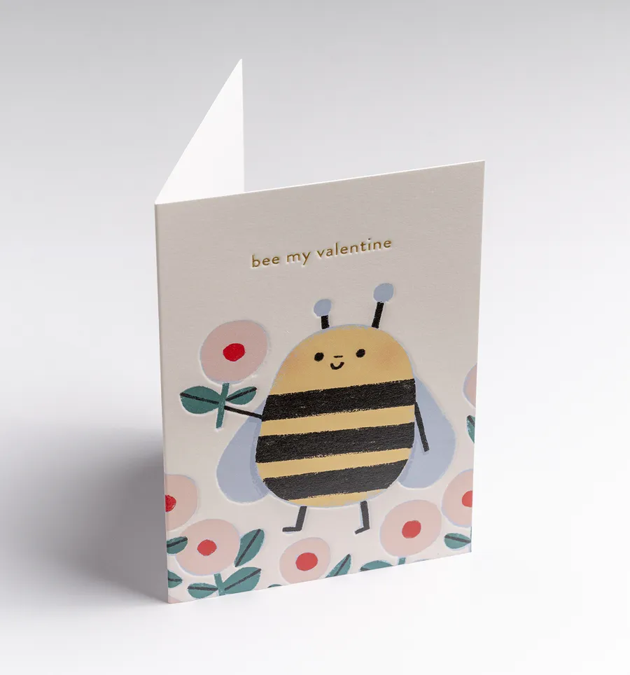 Little Bee Valentine’s Day Card