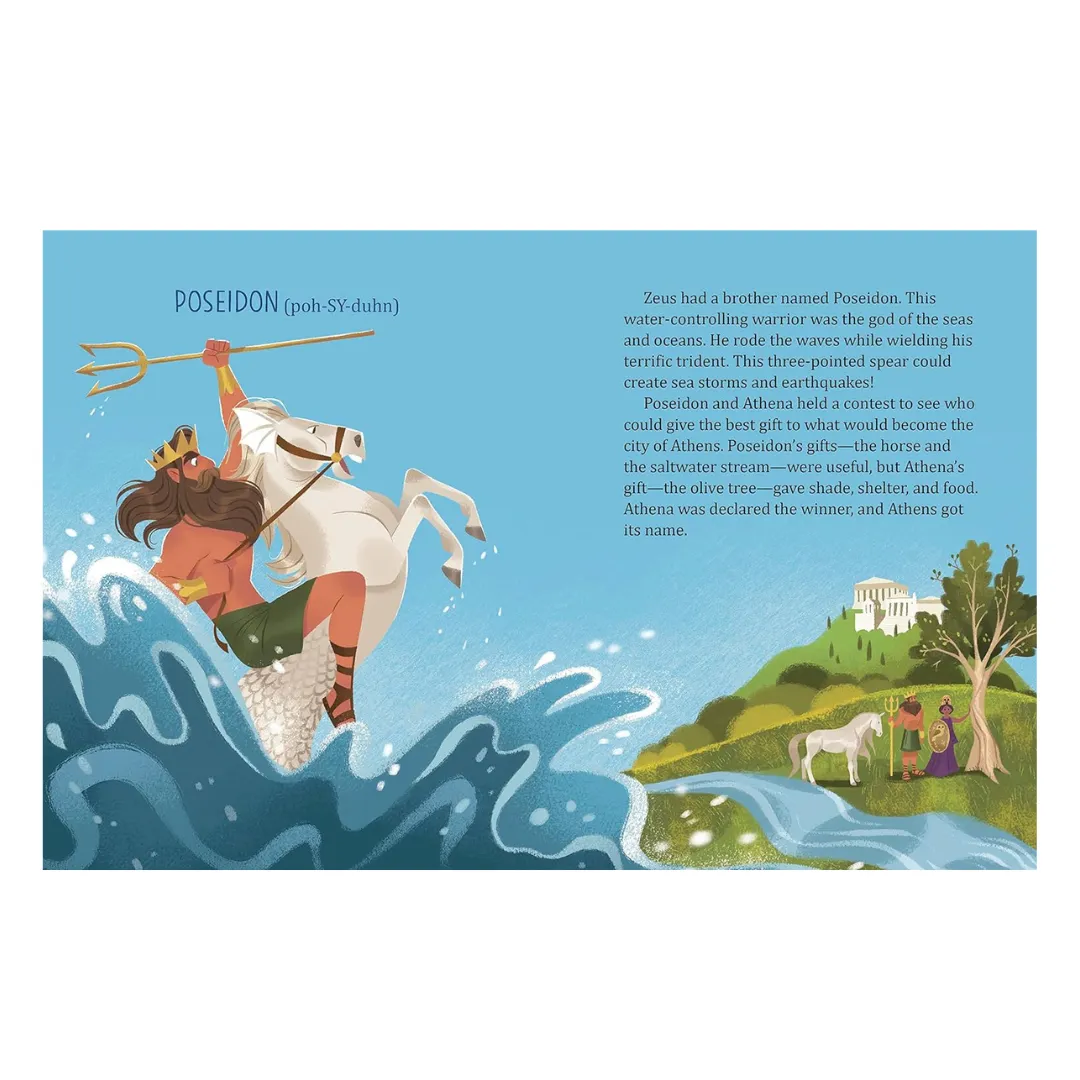 Little Golden Book - About Greek Gods and Goddesses