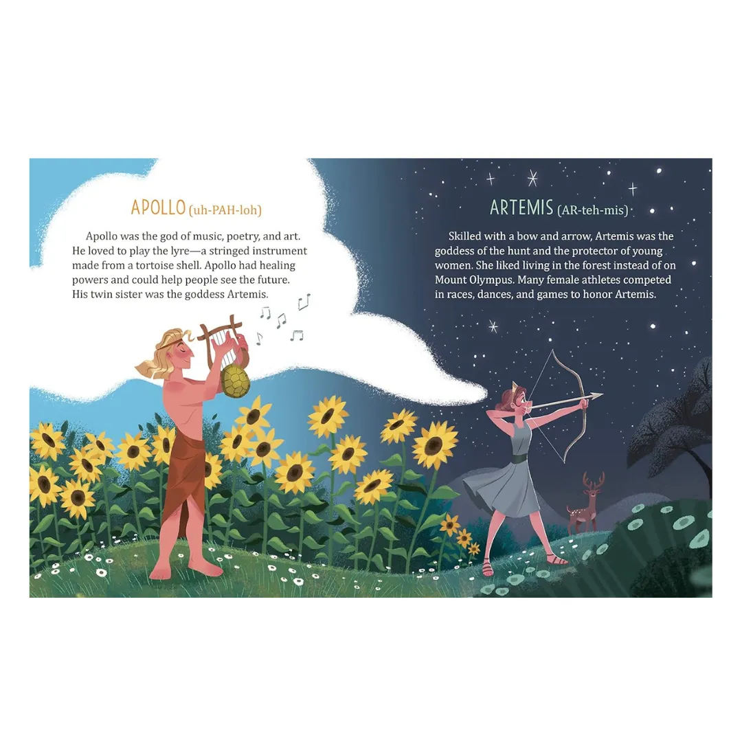 Little Golden Book - About Greek Gods and Goddesses