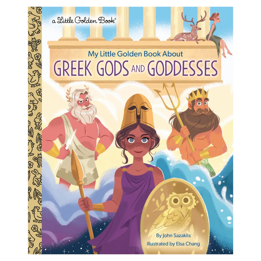 Little Golden Book - About Greek Gods and Goddesses