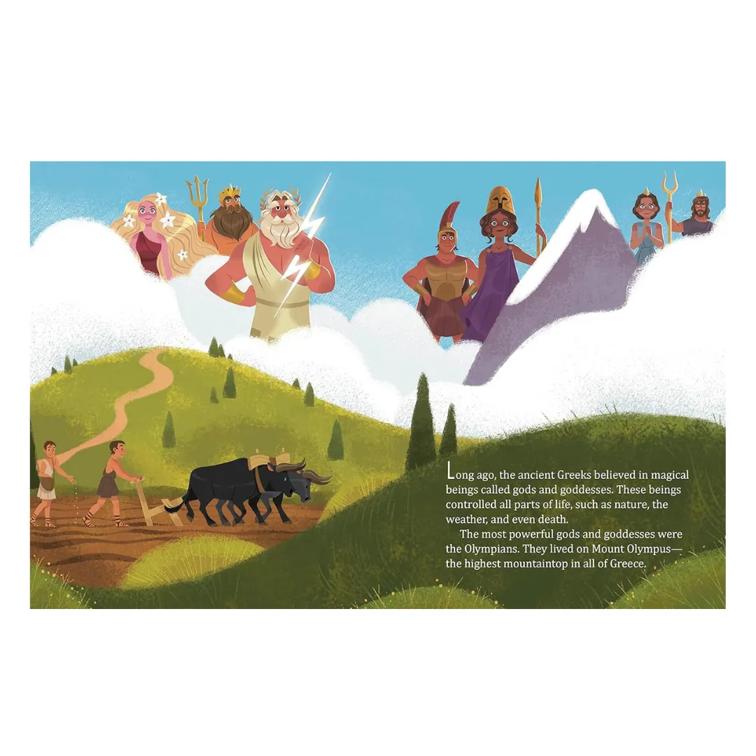 Little Golden Book - About Greek Gods and Goddesses