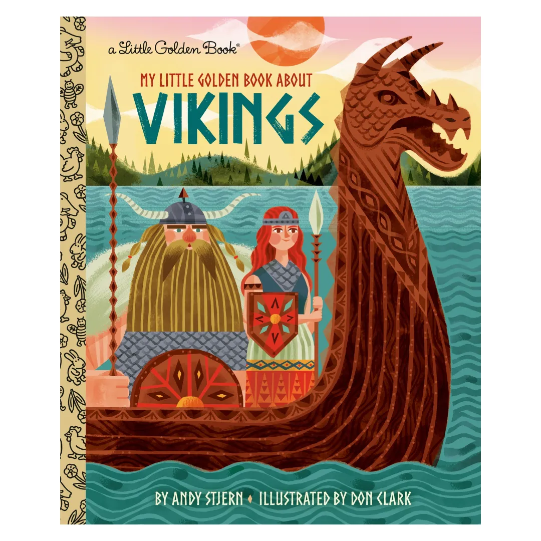 Little Golden Book - About Vikings