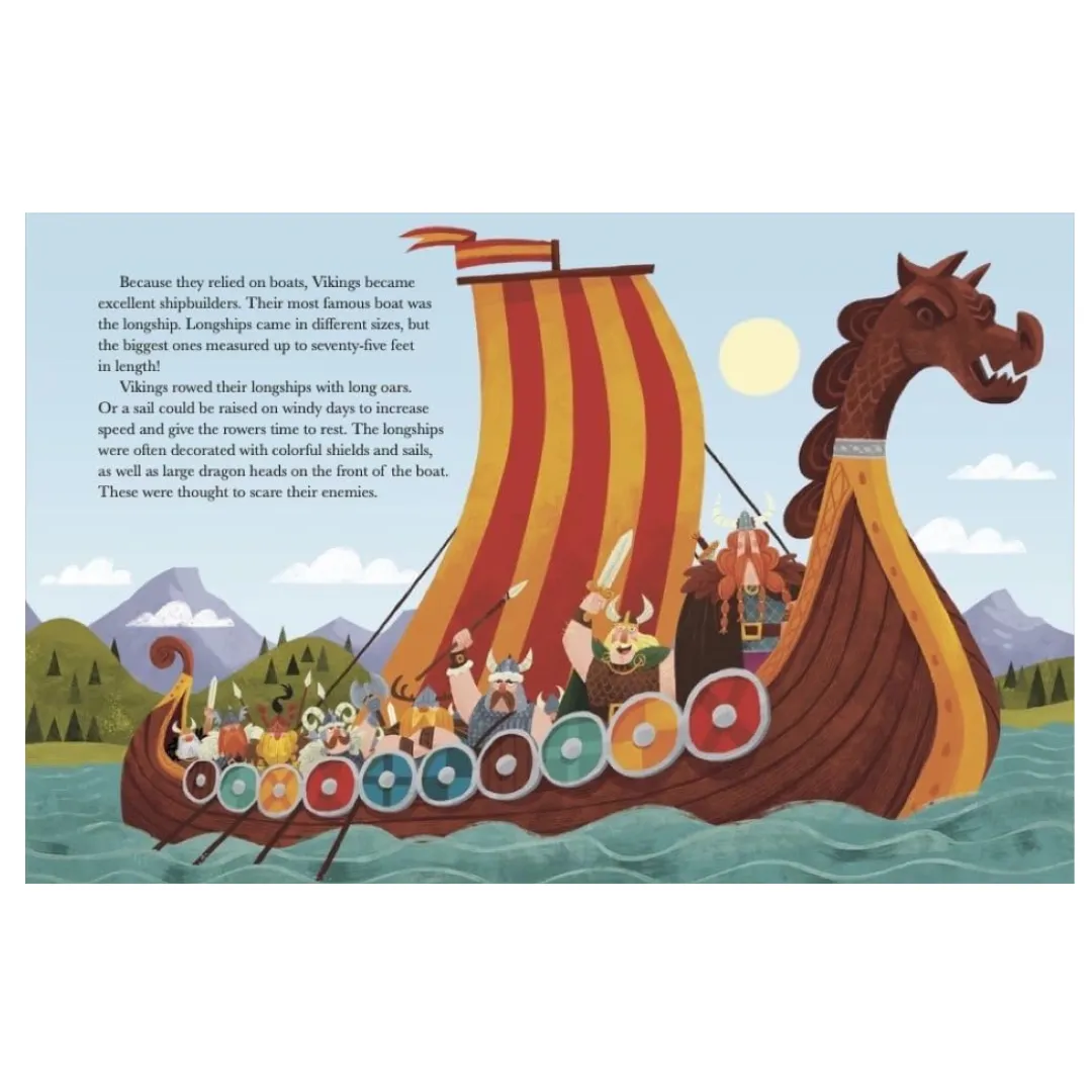 Little Golden Book - About Vikings