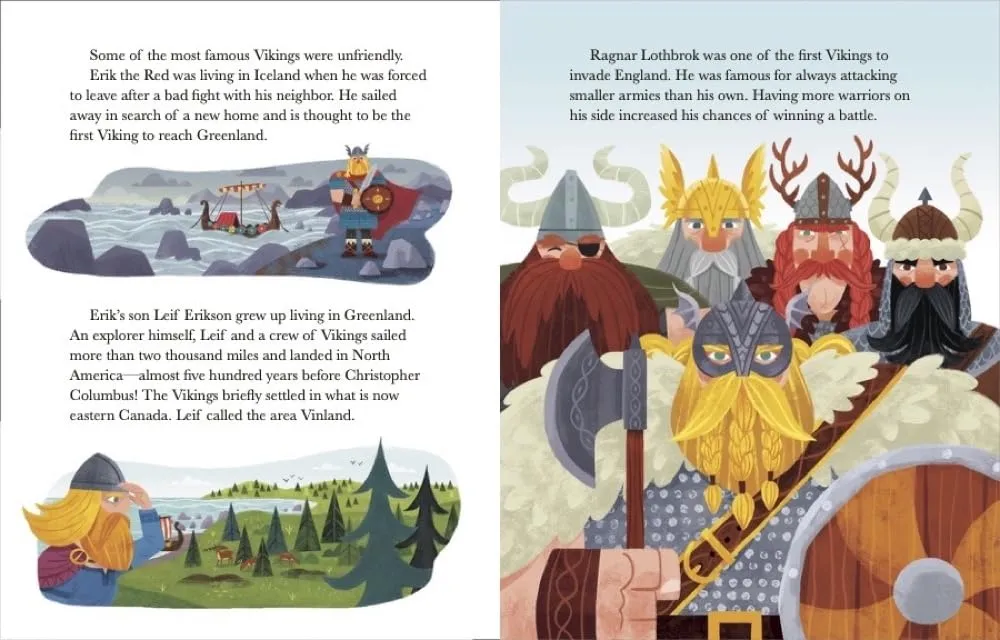 Little Golden Book - About Vikings