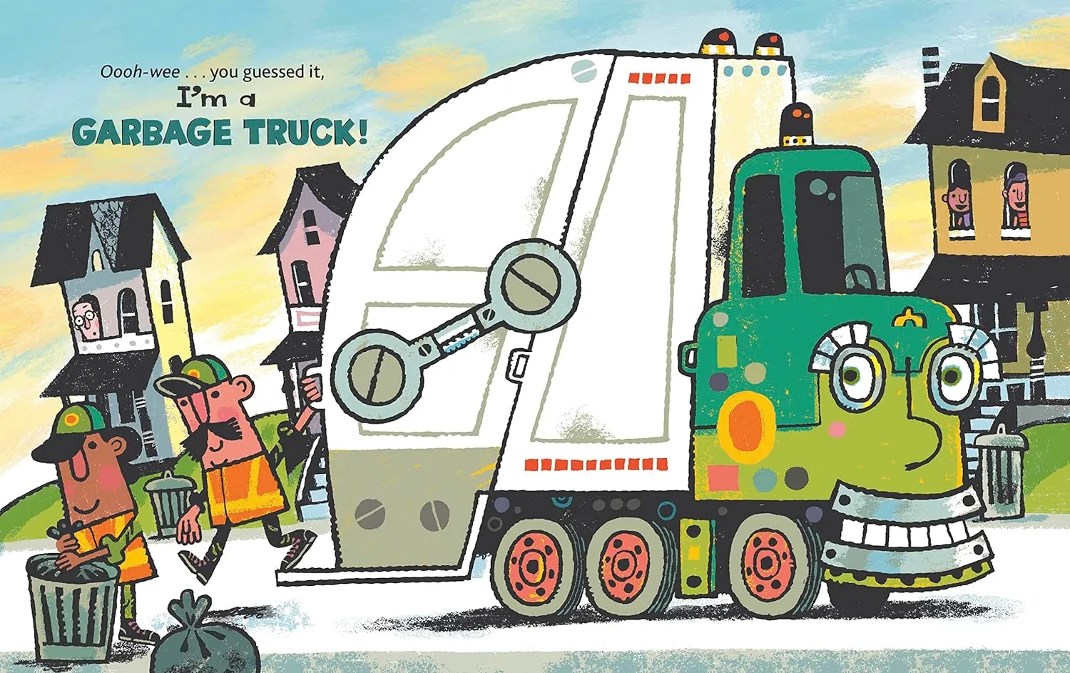 Little Golden Book - I'm a Garbage Truck