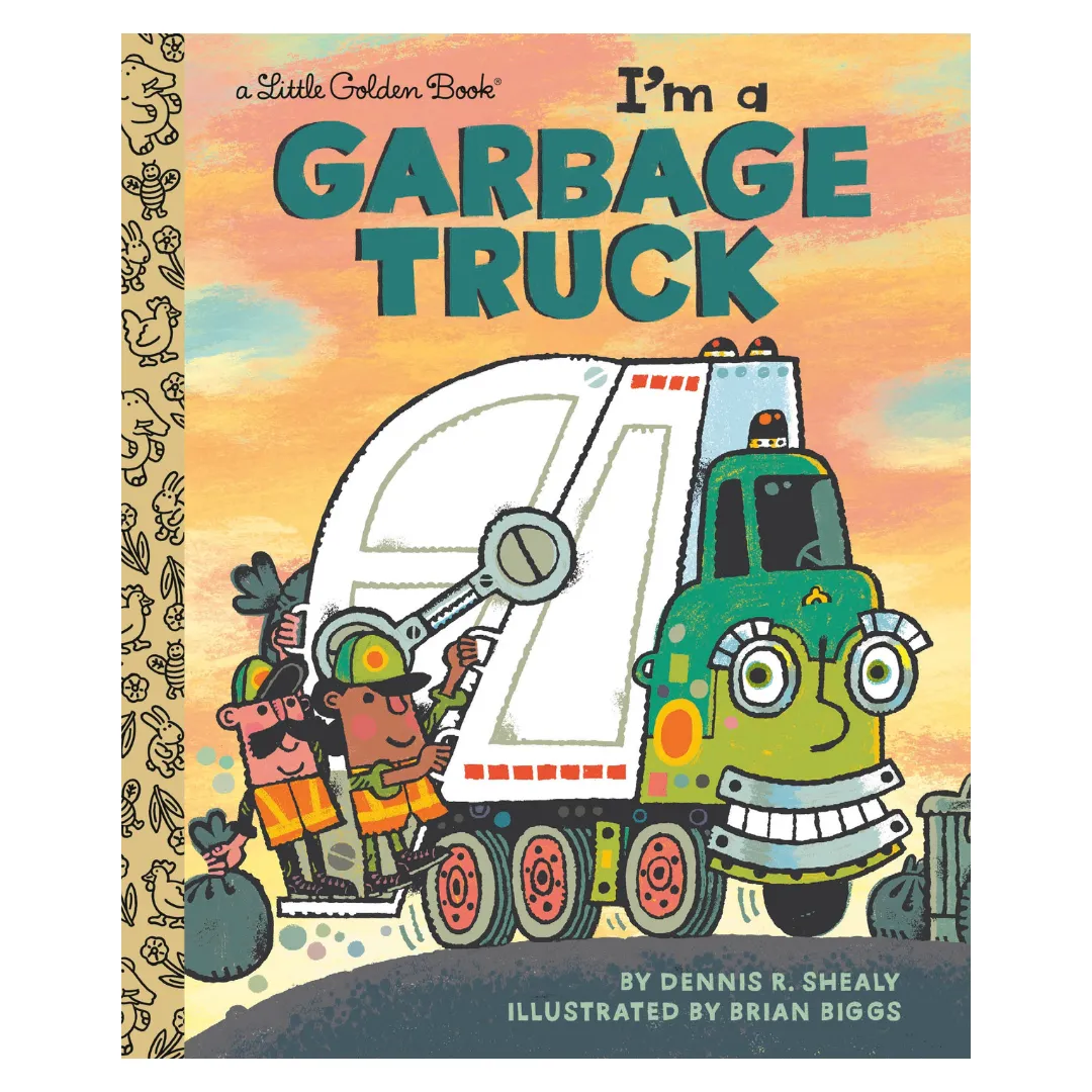 Little Golden Book - I'm a Garbage Truck