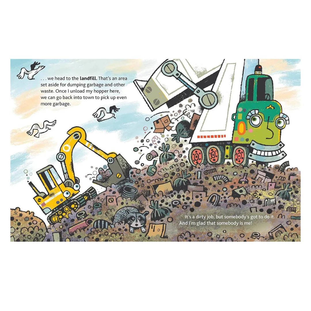 Little Golden Book - I'm a Garbage Truck