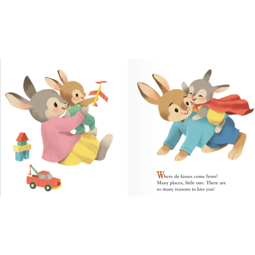 Little Golden Book - Where Do Kisses Come From?