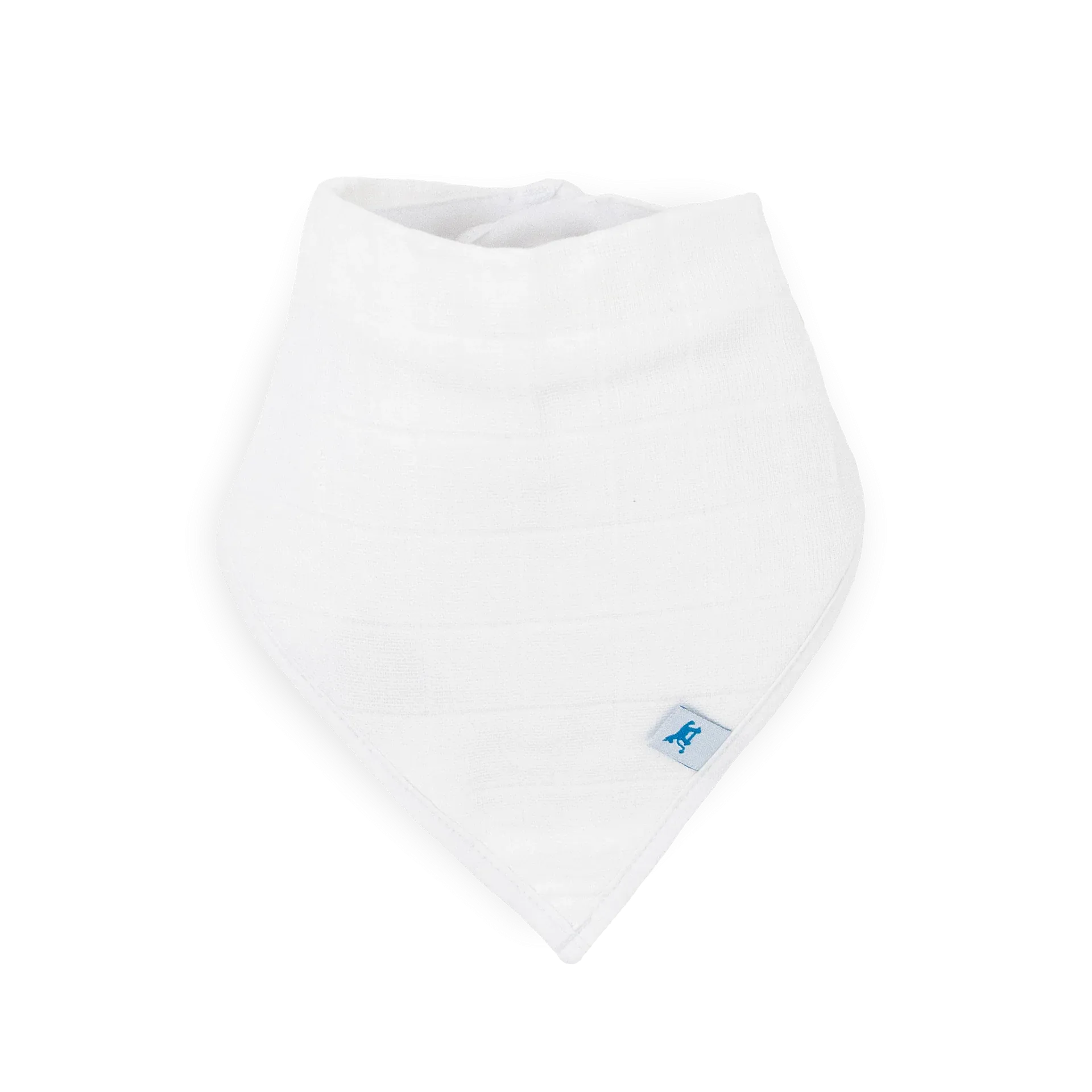 Little Unicorn Fleece Bandana Bib 4 Pack | Taupe Cross