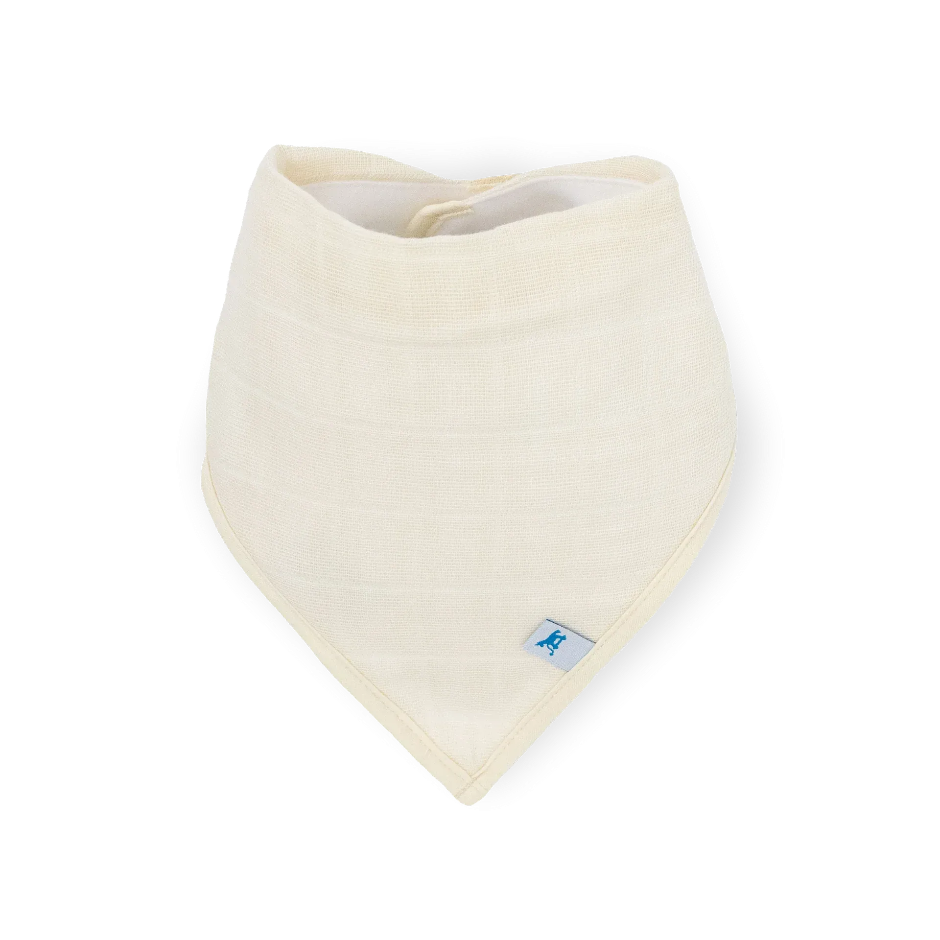 Little Unicorn Fleece Bandana Bib 4 Pack | Taupe Cross